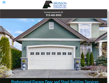 Tablet Screenshot of brunsonbuilders.com